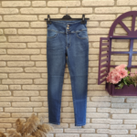Yüksek Bel Likralı Jean Pantolon 90 Cm - Görsel 3
