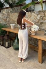 Jasmin Süzüneli Keten Tulum 1280-08 - Görsel 7