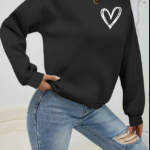 Kadın Uzun Kollu Bisiklet Yaka Viskon Iki Iplik Bluz