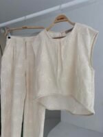 Shalina Süzüne Nakışlı Crop Takım 9796-08 - Görsel 10