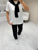 Kadın şal Yaka 3 Parça Takım - Görsel 4