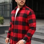 Erkek Ekose Desenli Oduncu Gömlek