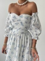 Rucka Belden Bağlamalı Mini Elbise - Görsel 4