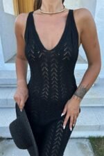 Rosalia Sırt Dekolteli Elbise 2761 - Görsel 6