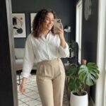 Kadın Yüksek Bel Pileli Palazzo Pantolon