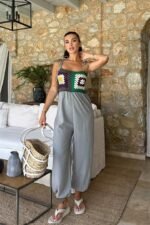 Jasmin Süzüneli Keten Tulum 1280-08