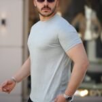 Erkek Mini Jakarlı Kısa Kollu T-shirt