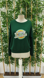 Kadın Uzun Kollu Bisiklet Yaka Viskon Iki Iplik Bluz - Görsel 4