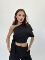 4643 BLUZ-SİYAH - Görsel 3