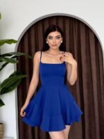 Common İp Askılı Elbise - Görsel 3