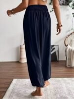 Kadın Yüksel Bel Yoğun Büzgü Detaylı Aerobin Pantolon - Görsel 3