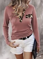 Kadın Uzun Kollu V Yakalı Kaşkorse Bluz - Görsel 2