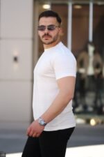 Erkek Mini Jakarlı Kısa Kollu T-shirt - Görsel 2