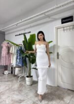 Lere Ip Askılı Elbise - Görsel 3