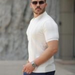 Erkek Hemşire Yaka Kısa Kollu Tişört