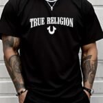 Erkek True Religion Baskılı Süprem T-shirt