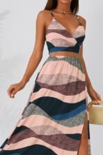 Kadın Kolsuz Askılı Crop Ikili Süprem Takım - Görsel 2