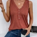 Kadın Askılı önden Düğmeli Viskon Bluz