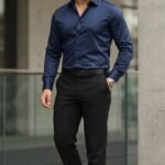 Erkek Saten Klasik Gömlek