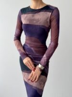 Pella Tül Elbise - Görsel 3