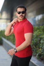 Erkek Kısa Kollu Yakalı Tişört - Görsel 2