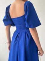 Benjamin Çan Etekli Midi Boy Elbise - Görsel 4