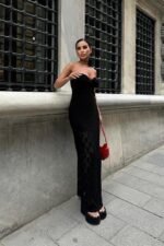 Eudora Ajurlu StraplezElbise 2771 - Görsel 5