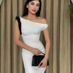 Jovani Omuz Detaylı Elbise