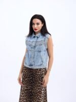 6779 KOT YELEK-MAVİ - Görsel 2