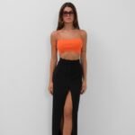 İnce Askılı Crop Top