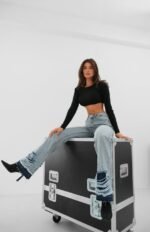 Paçası Yırtık Jean - Görsel 3