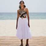 Dikiş Detay Maxi Etek