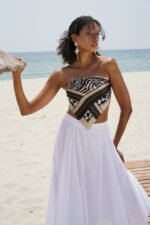 Dikiş Detay Maxi Etek - Görsel 2