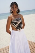 Dikiş Detay Maxi Etek - Görsel 4