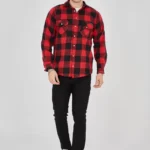 Erkek Oduncu Gömlek - Kırmızı