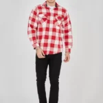 Erkek Oduncu Gömlek - Pembe