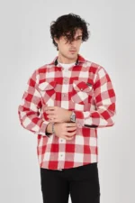 Erkek Oduncu Gömlek - Pembe - Görsel 3