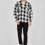 Erkek Oduncu Gömlek - Siyah