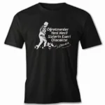 24 Kasım Öğretmenler Baskılı T-shirt - Siyah