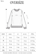 Üç İplik Bisiklet Yaka Baskılı SweatShirt - Siyah - Görsel 2