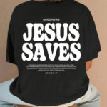 Baskılı T-shirt - Siyah