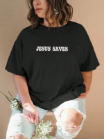 Baskılı T-shirt - Siyah - Görsel 2