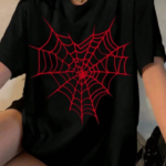 Baskılı T-shirt - Siyah