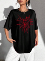 Baskılı T-shirt - Siyah - Görsel 2