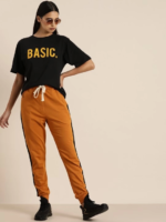 Baskılı T-shirt - Siyah - Görsel 3