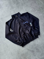 Fermuarlı Dijital Baskılı Rüzgarlık - Siyah - Görsel 2