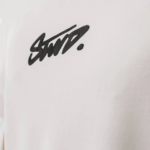 Erkek Baskılı Oversize T-shirt - Beyaz