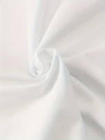 Baskılı Oversize Bisiklet Yaka T-shirt - Beyaz - Görsel 3