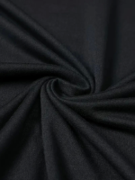 Baskılı Oversize Bisiklet Yaka T-shirt - Siyah - Görsel 4