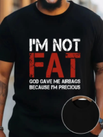 Baskılı Oversize Bisiklet Yaka T-shirt - Siyah